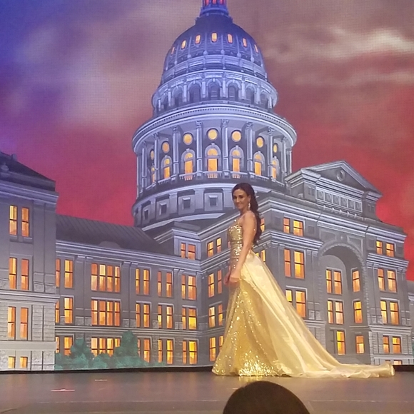 Dresses & Skirts - Pageant dress with train